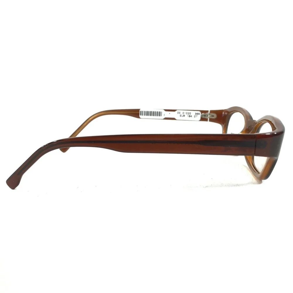 FreudenHaus 365 Eyeglasses Frames Charles:bbb Shiny Brown Thick Rim 46-17-135